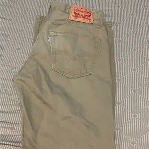 levis khakis 33 x 30